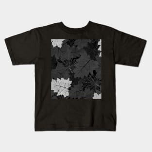 Leaf pattern- Autumn season mood graphic design Kids T-Shirt